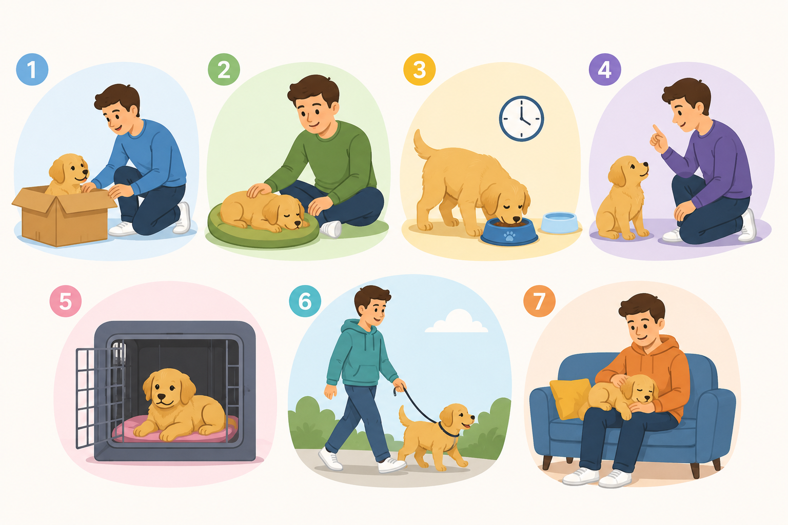 First Week With a New Dog
