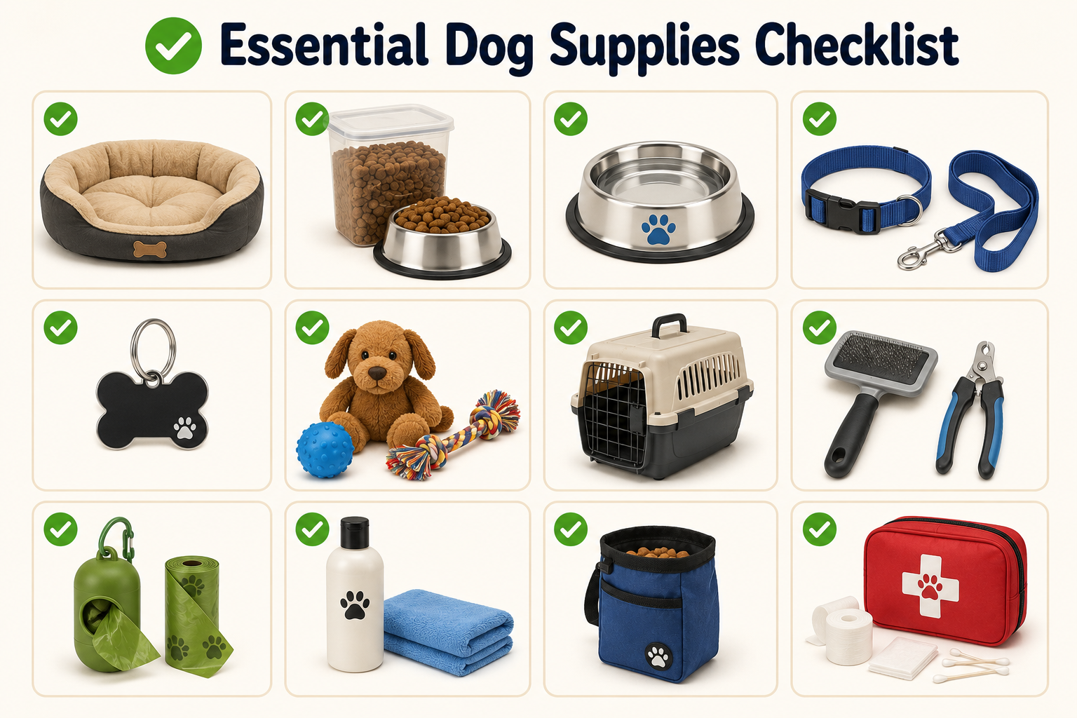 Essential Dog Supplies Checklist